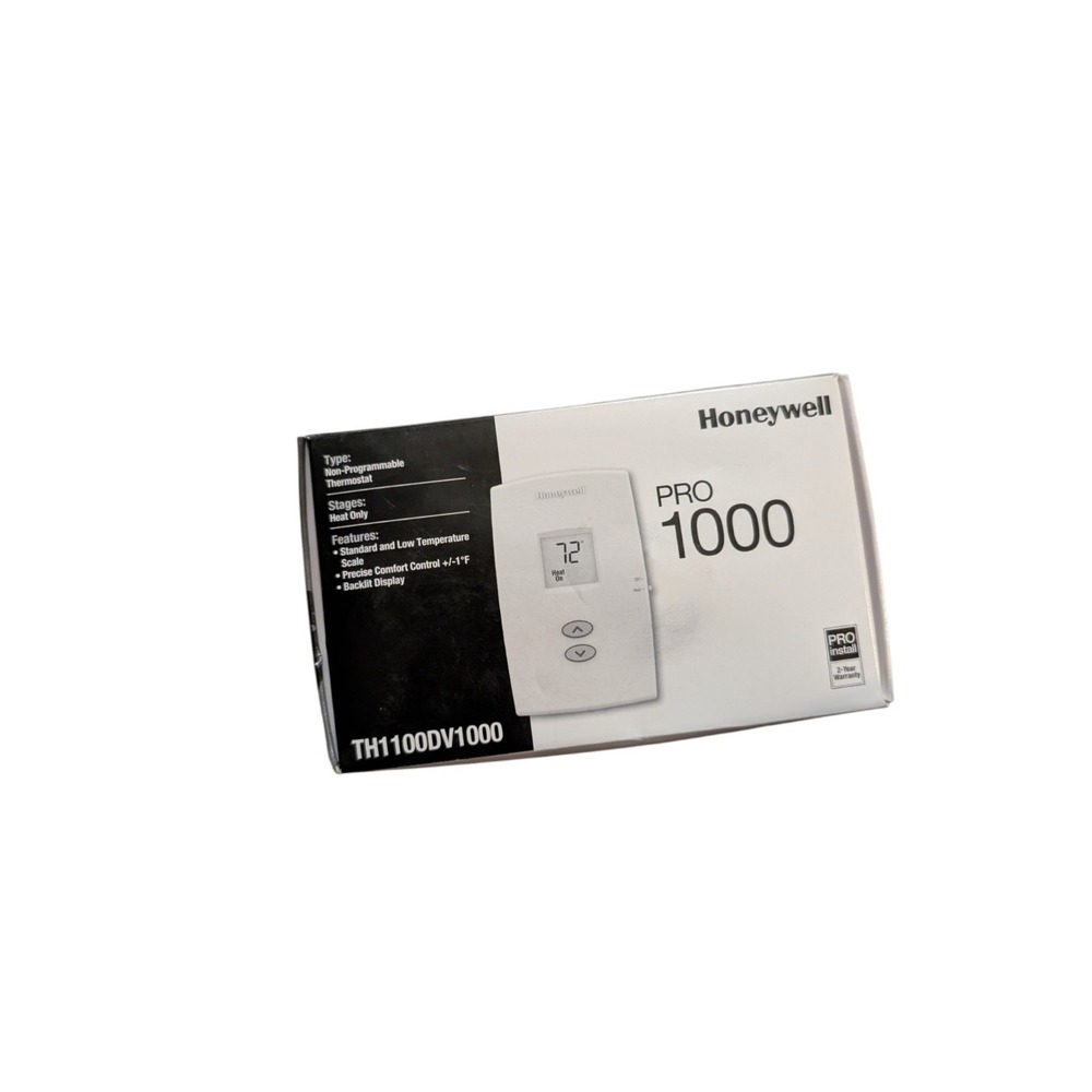 NEW Honeywell PRO 1000 Non-Programmable Thermostat TH1100DV1000
